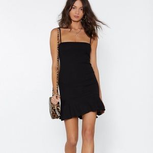 Nasty Gal Flip ‘Em Off Mini Dress